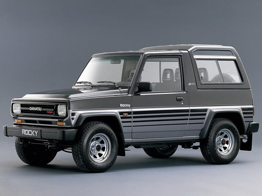 Daihatsu Rocky 1 поколение, рестайлинг, джип/suv 3 дв. (10.1987 - 09.1993)